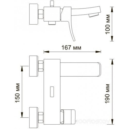 Смеситель Wasserkraft Aller 1061 white