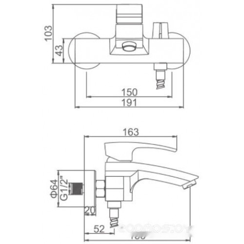 Смеситель Gerhans K13214