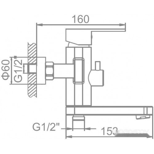 Смеситель Ledeme H716 L73216