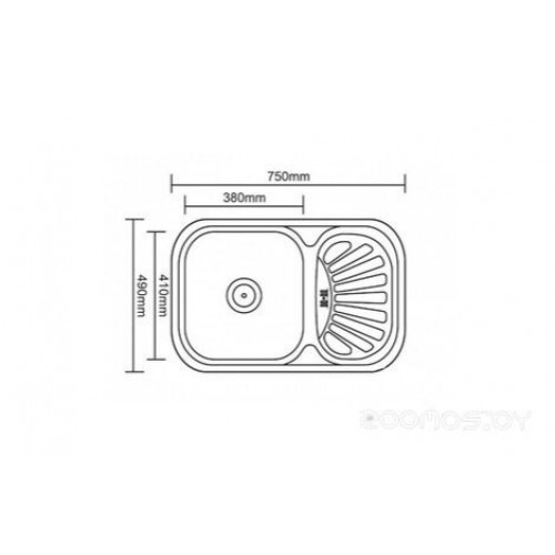Кухонная мойка Ledeme L67549-L