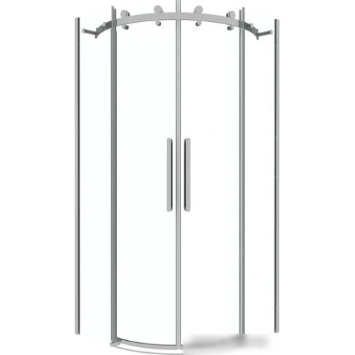 Душевой уголок Grossman Classic 100x100x195 301.K33.04.1010.10.00 (хром/прозрачное стекло)