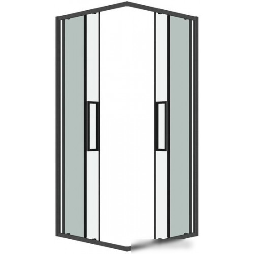 Душевой уголок Grossman Cosmo 90x90x195 300.K33.02.9090.42.00 (графит сатин/прозрачное стекло)