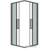 Душевой уголок Grossman Cosmo 90x90x195 300.K33.02.9090.42.00 (графит сатин/прозрачное стекло)