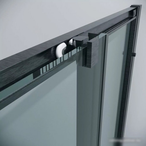 Душевой уголок Grossman Cosmo 90x90x195 300.K33.02.9090.42.00 (графит сатин/прозрачное стекло)