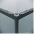 Душевой уголок Grossman Galaxy 100x100x195 300.K33.01.1010.21.02 (черный матовый/шиншилла стекло)