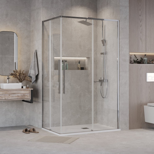 Душевой уголок Grossman Galaxy 90x70x195 300.K33.01.9070.10.00 (хром/прозрачное стекло)