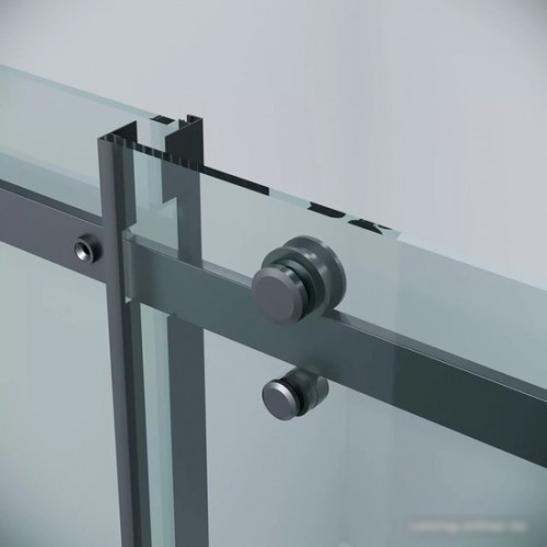Душевой уголок Grossman Classic 120x70x195 120.K33.04.1270.21.00 (черный матовый/прозрачное стекло)