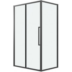 Душевой уголок Grossman Cosmo 130x90x195 120.K33.02.1390.21.00 (черный матовый/стекло прозрачное)