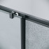 Душевой уголок Grossman Cosmo 130x80x195 120.K33.02.1380.21.02 (черный матовый/стекло шиншилла)