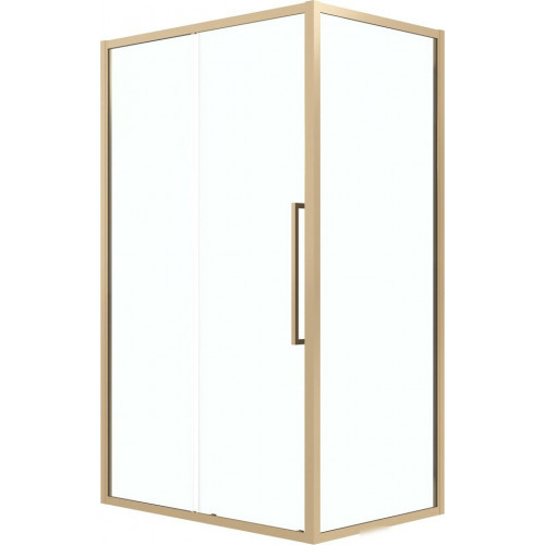 Душевой уголок Grossman Cosmo 130x70x195 120.K33.02.1370.32.00 (золото сатин/стекло прозрачное)