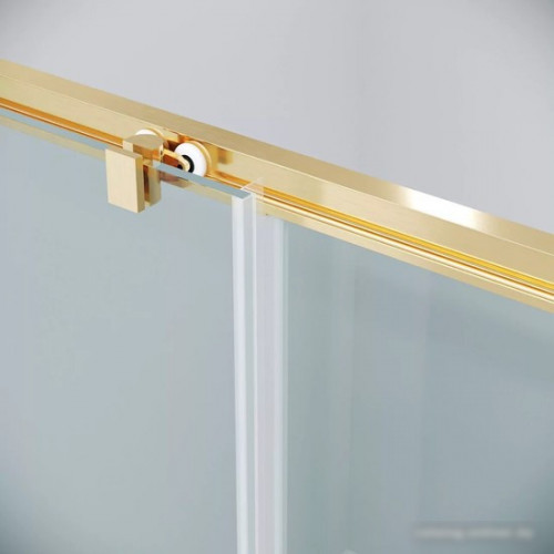 Душевой уголок Grossman Cosmo 130x80x195 120.K33.02.1380.32.00 (золото сатин/прозрачное стекло)
