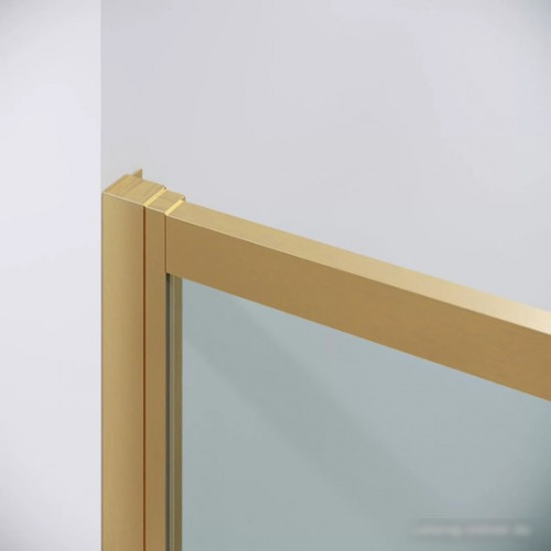 Душевой уголок Grossman Cosmo 130x80x195 120.K33.02.1380.32.00 (золото сатин/прозрачное стекло)