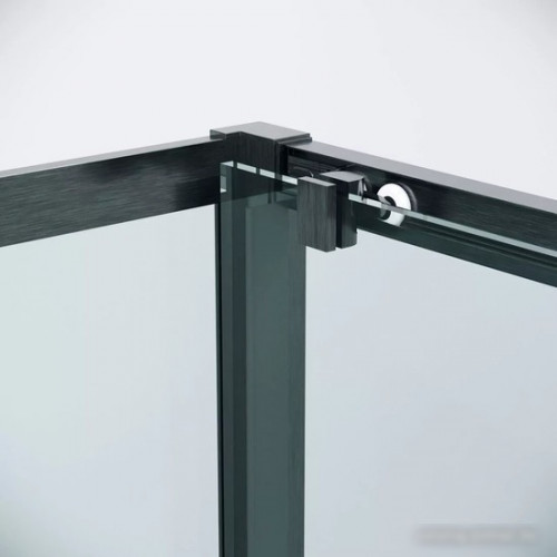 Душевой уголок Grossman Cosmo 130x80x195 120.K33.02.1380.42.00 (графит сатин/прозрачное стекло)