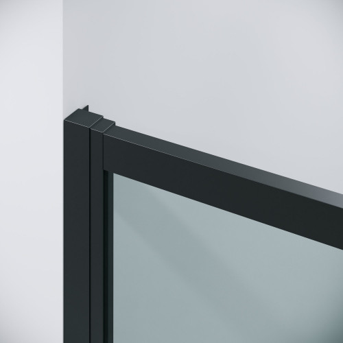 Душевой уголок Grossman Cosmo 140x70x195 120.K33.02.1470.21.00 (черный матовый/стекло прозрачное)
