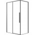 Душевой уголок Grossman Galaxy 110x90x195 120.K33.01.1190.21.00 (черный матовый/стекло прозрачное)