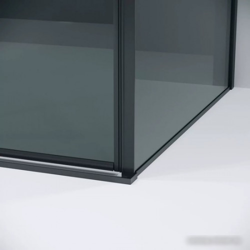 Душевой уголок Grossman Galaxy 110x90x195 120.K33.01.1190.21.10 (черный матовый/тонированное стекло)