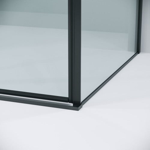 Душевой уголок Grossman Galaxy 120x70x195 120.K33.01.1270.21.00 (черный матовый/стекло прозрачное)