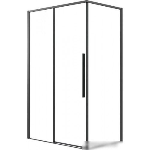 Душевой уголок Grossman Galaxy 130x90x195 120.K33.01.1390.21.00 (черный матовый/прозрачное стекло)