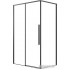 Душевой уголок Grossman Galaxy 130x90x195 120.K33.01.1390.21.00 (черный матовый/прозрачное стекло)