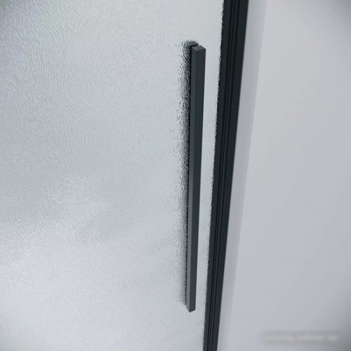 Душевой уголок Grossman Galaxy 130x80x195 120.K33.01.1380.21.02 (черный матовый/шиншилла стекло)