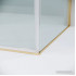 Душевой уголок Grossman Galaxy 130x80x195 120.K33.01.1380.32.00 (золото сатин/прозрачное стекло)