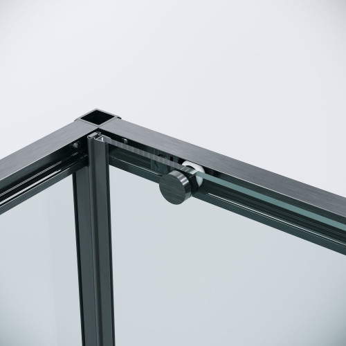 Душевой уголок Grossman Galaxy 130x90x195 120.K33.01.1390.42.00 (графит сатин/стекло прозрачное)
