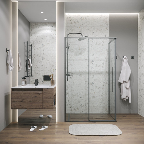 Душевой уголок Grossman Galaxy 130x90x195 120.K33.01.1390.42.00 (графит сатин/стекло прозрачное)