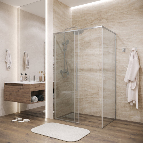 Душевой уголок Grossman Galaxy 140x70x195 120.K33.01.1470.10.00 (хром/прозрачное стекло)