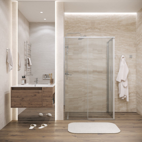 Душевой уголок Grossman Galaxy 140x70x195 120.K33.01.1470.10.02 (хром/стекло шиншилла)