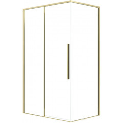 Душевой уголок Grossman Galaxy 140x70x195 120.K33.01.1470.32.00 (золото сатин/стекло прозрачное)