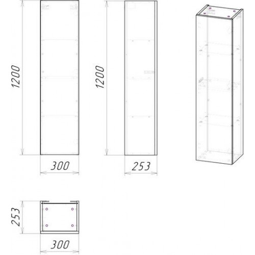 Grossman Альба 30 303009 (веллингтон/белый)