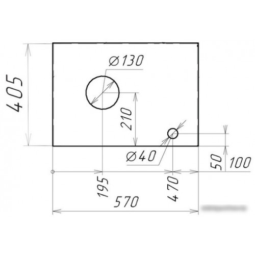 Grossman Столешница Флай-60 506002 (серый)