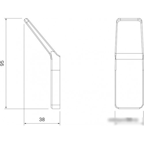 Крючок для ванны IDDIS Slide SLIBS10i41