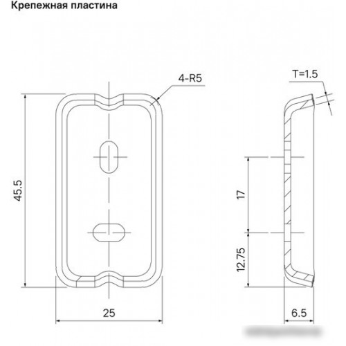 Крючок для ванны IDDIS Slide SLIWT10i41