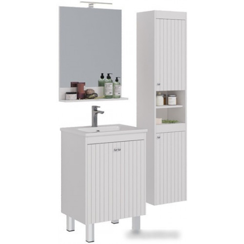 Lemark Зеркало Romance 60 LM07R60Z (белый глянец)