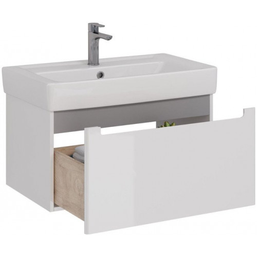Lemark Тумба под умывальник Buno Mini 70 LM05BM70T (белый глянец)