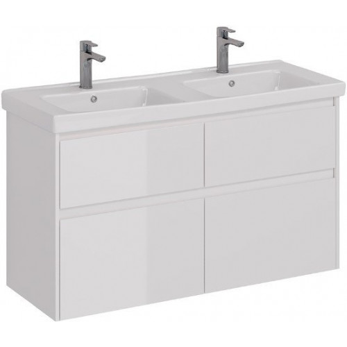 Lemark Тумба под умывальник Combi 125 LM03C125T (белый)