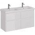 Lemark Тумба под умывальник Combi 125 LM03C125T (белый)