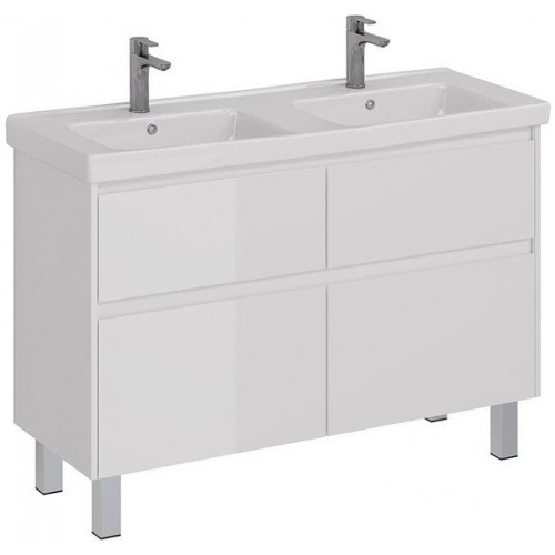 Lemark Тумба под умывальник Combi 125 LM03C125T (белый)