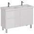 Lemark Тумба под умывальник Combi 125 LM03C125T (белый)