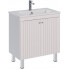 Lemark Тумба под умывальник Romance 80 LM07R80T (белый глянец)