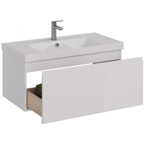 Lemark Тумба под умывальник Veon Mini 90 LM02VM90T (белый глянец)