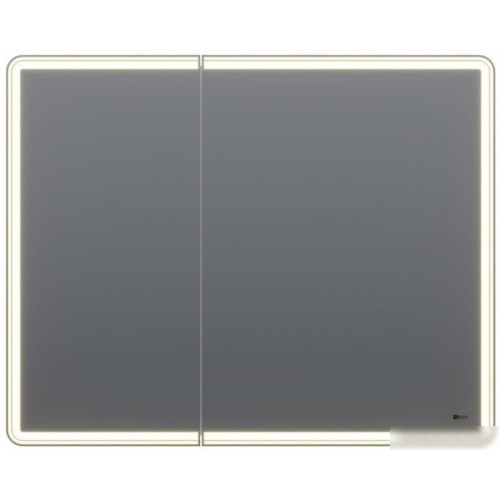 Lemark Шкаф с зеркалом Element 100 LM100ZS-E (белый глянец)