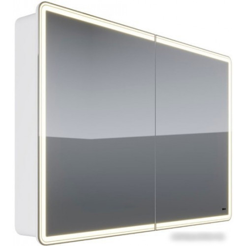Lemark Шкаф с зеркалом Element 120 LM120ZS-E (белый глянец)
