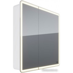 Lemark Шкаф с зеркалом Element 80x80 LM80ZS-E (белый глянец)