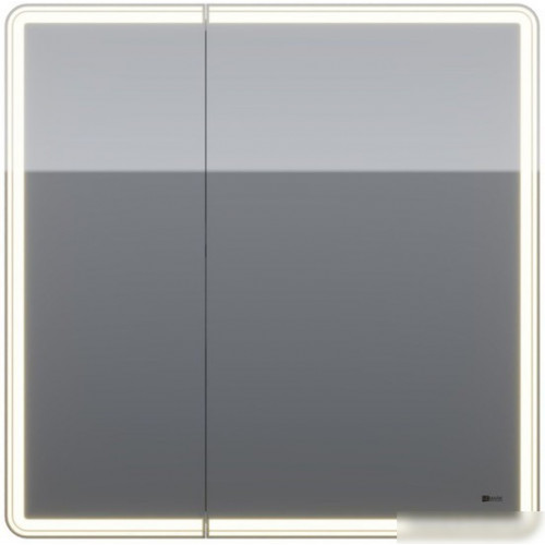 Lemark Шкаф с зеркалом Element 80x80 LM80ZS-E (белый глянец)