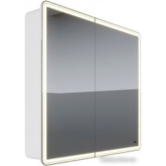 Lemark Шкаф с зеркалом Element 90x80 LM90ZS-E (белый глянец)