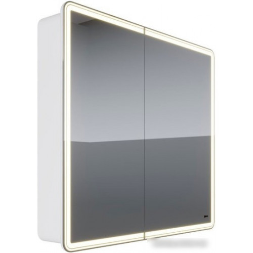 Lemark Шкаф с зеркалом Element 90x80 LM90ZS-E (белый глянец)