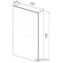 Lemark Шкаф с зеркалом Universal 50 LM50ZS-U (белый глянец)