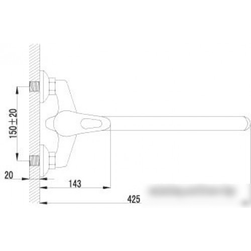 Смеситель Lemark LUNA LM4151C